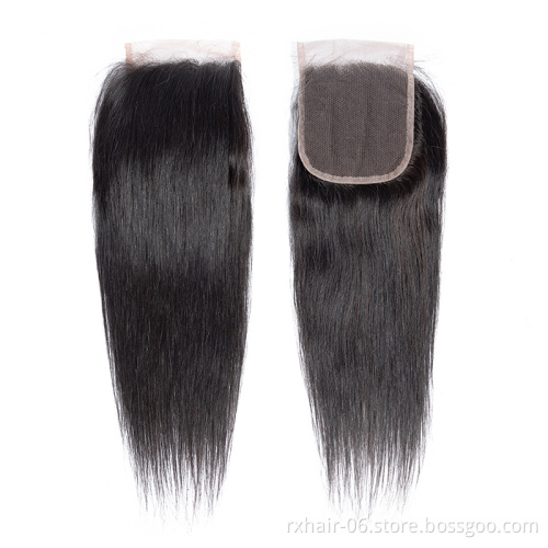Wholesale Cuticle Aligned Unprocessed Brazilian Hair,  ISEE HAIR High Quality Virgin Human Straight Bundles with closure